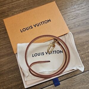 Louis Vuitton Pochette Accessoires Vachetta Leather Strap Replacement